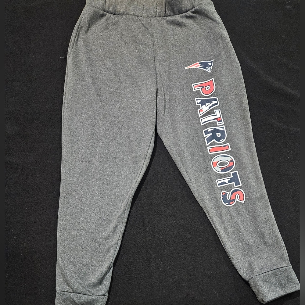 New England Patriots Gameday Zebra Poly Fleece Men's XL